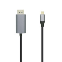 foto de CABLE CONVERSOR AISENS USB-C A DISPLAYPORT 4K60HZ NEGRO 0.8M
