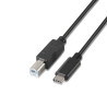 foto de CABLE AISENS USB 2.0 IMPRESORA 3A TIPO USB-C M-B/M NEGRO 1.0M