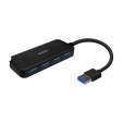 foto de HUB AISENS USB 3.0 TIPO A/M-4XTIPO A/H NEGRO 15CM
