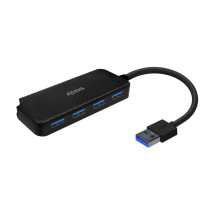 foto de HUB AISENS USB 3.0 TIPO A/M-4XTIPO A/H NEGRO 15CM