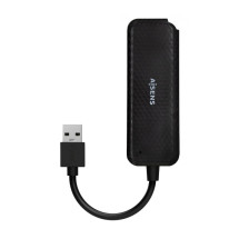 foto de HUB AISENS USB 3.0 TIPO A/M-4XTIPO A/H NEGRO 15CM