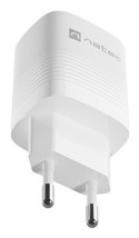 foto de CARGADOR NATEC RIBERA GAN 30W PD3.0 QC3.0 1XUSB-A + 1XUSB-C BLANCO