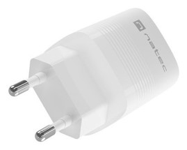 foto de CARGADOR NATEC RIBERA GAN 30W PD3.0 QC3.0 1XUSB-A + 1XUSB-C BLANCO