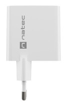 foto de CARGADOR NATEC RIBERA GAN 45W PD3.0 QC3.0 1XUSB-A + 1XUSB-C BLANCO
