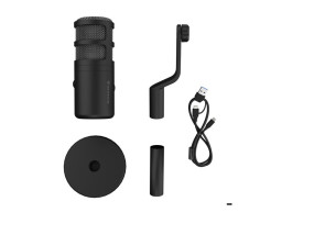 foto de MICROFONO GENESIS RADIUM 350D CONDENSADOR CARDIODE DINAMICO USB SOBREMESA