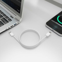 foto de CABLE AISENS USB 2.0 3A 60W APPLE USB-C/M-USB-C/M BLANCO 2.0M