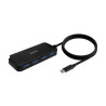 foto de HUB AISENS USB 3.1 USB-C USB-C/M-4XTIPO A/H NEGRO 60CM