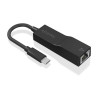 foto de CONVERSOR AISENS USB3.1 GEN1 USB-C A ETHERNET GIGABIT NEGRO 11CM
