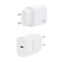 foto de CARGADOR AISENS USB-C PD3.0 1 PUERTO 1XUSB-C 20W BLANCO