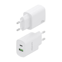 foto de CARGADOR AISENS 20W 1XUSB-C PD3.0 1XUSB-A QC3.0 BLANCO