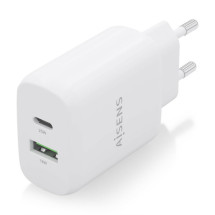 foto de CARGADOR AISENS 25W 1XUSB-C PD3.0 1XUSB-A QC3.0 BLANCO