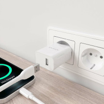 foto de CARGADOR AISENS USB 10W ALTA EFICIENCIA 5V/2A BLANCO