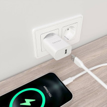 foto de CARGADOR AISENS USB 10W ALTA EFICIENCIA 5V/2A BLANCO