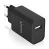 foto de CARGADOR AISENS USB 10W ALTA EFICIENCIA 5V/2A NEGRO