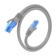 foto de CABLE RED AISENS LATIGUILLO RJ45 CAT.6 UTP AWG26 CCA GRIS 25CM