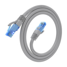 foto de CABLE RED AISENS LATIGUILLO RJ45 CAT.6 UTP AWG26 CCA GRIS 0.5M