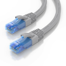 foto de CABLE RED AISENS LATIGUILLO RJ45 CAT.6 UTP AWG26 CCA GRIS 1.0M