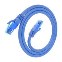 foto de CABLE RED AISENS LATIGUILLO RJ45 CAT.6 UTP AWG26 CCA AZUL 0.75M