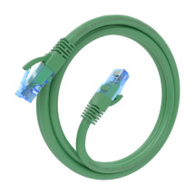 foto de CABLE RED AISENS LATIGUILLO RJ45 CAT.6 UTP AWG26 CCA VERDE 1.0M