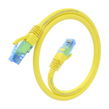 foto de CABLE RED AISENS LATIGUILLO RJ45 CAT.6 UTP AWG26 CCA AMARILLO 25CM