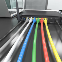 foto de CABLE RED AISENS LATIGUILLO RJ45 CAT.6 UTP AWG26 CCA NEGRO 0.5M