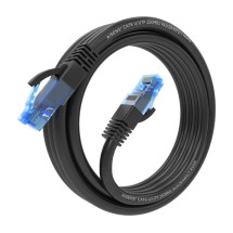 foto de CABLE RED AISENS LATIGUILLO RJ45 CAT.6 UTP AWG26 CCA NEGRO 3.0M