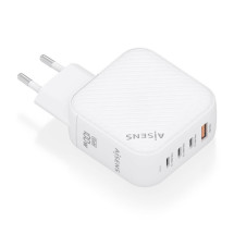 foto de CARGADOR AISENS GAN 100W 3XUSB-C PD3.0 QC4.0 1XUSB-A QC3.0 BLANCO
