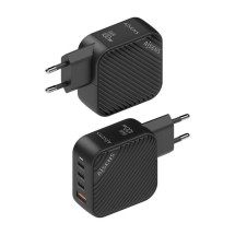 foto de CARGADOR AISENS GAN 100W 3XUSB-C PD3.0 QC4.0 1XUSB-A QC3.0 NEGRO
