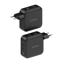 foto de CARGADOR AISENS GAN 140W 2XUSB-C PD3.1 QC4.0 1XUSB-A QC3.0 NEGRO