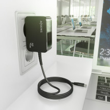foto de CARGADOR AISENS GAN 45W PD3.0 1XUSB-C 1.8M NEGRO