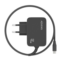 foto de CARGADOR AISENS GAN 45W PD3.0 1XUSB-C 1.8M NEGRO