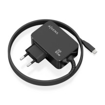 foto de CARGADOR AISENS GAN 65W PD3.0 1XUSB-C 1.8M NEGRO