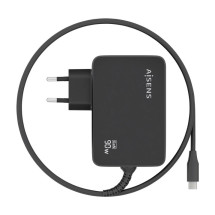 foto de CARGADOR AISENS GAN 90W PD3.0 1XUSB-C 1.8M NEGRO
