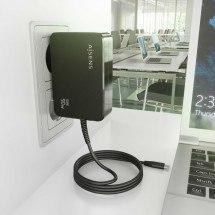 foto de CARGADOR AISENS GAN 90W PD3.0 1XUSB-C 1.8M NEGRO