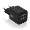 foto de CARGADOR GAN AISENS 20W 1XUSB-C PD3.0 QC4.0 1XUSB-A QC3.0 NEGRO