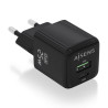 foto de CARGADOR AISENS GAN 25W 1XUSB-C PD3.0 QC4.0 1XUSB-A QC3.0 NEGRO