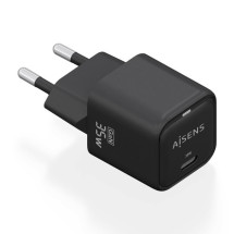 foto de CARGADOR AISENS GAN 35W 1XUSB-C PD3.0 QC4.0 NEGRO