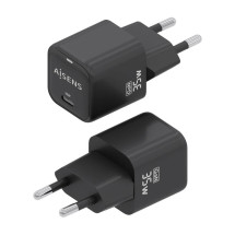 foto de CARGADOR AISENS GAN 35W 1XUSB-C PD3.0 QC4.0 NEGRO