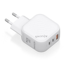 foto de CARGADOR AISENS GAN 65W 2XUSB-C PD3.0 QC4.0 1XUSB-A QC3.0 BLANCO