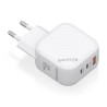 foto de CARGADOR AISENS GAN 65W 2XUSB-C PD3.0 QC4.0 1XUSB-A QC3.0 BLANCO