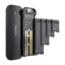 foto de CARCASA HDD AISENS ASM2-024B M.2 NEGRA