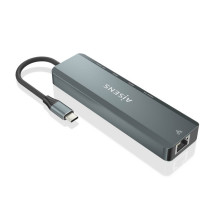 foto de HUB AISENS 5 EN 1 USB-C A 1XHDMI 1XRJ45 2XUSB 1XPD 15CM