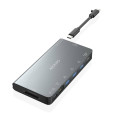 foto de DOCK AISENS 8 EN 1 HDMI RJ45 3XUSB-A USB-C DATOS+PD 1XSD 1XMICRO SD