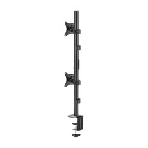 foto de SOPORTE MESA AISENS GIRATORIO E INCLINABLE 2 MONITOR/TV 9KG 17-32