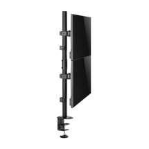foto de SOPORTE MESA AISENS GIRATORIO E INCLINABLE 2 MONITOR/TV 9KG 17-32