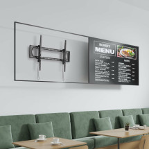 foto de SOPORTE PARED AISENS INCLINABLE MONITOR/TV 160KG DE 60-120 NEGRO