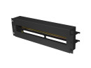 foto de PANEL LANBERG DE DISTRIBUCION DE TENSION 19'' 3U CON RAIL DIN TS-35 NEGRO