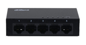 foto de SWITCH IT DAHUA SH-SF1005 PORT MANAGED GIGABIT SWITCH 5 PORTS
