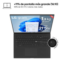 foto de PORTATIL LG GRAM U7-155H 16GB 512GB 17 WQXGA W11H