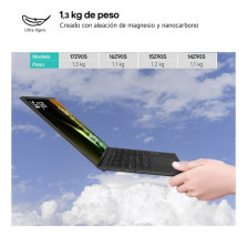 foto de PORTATIL LG GRAM U7-155H 16GB 512GB 17 WQXGA W11H